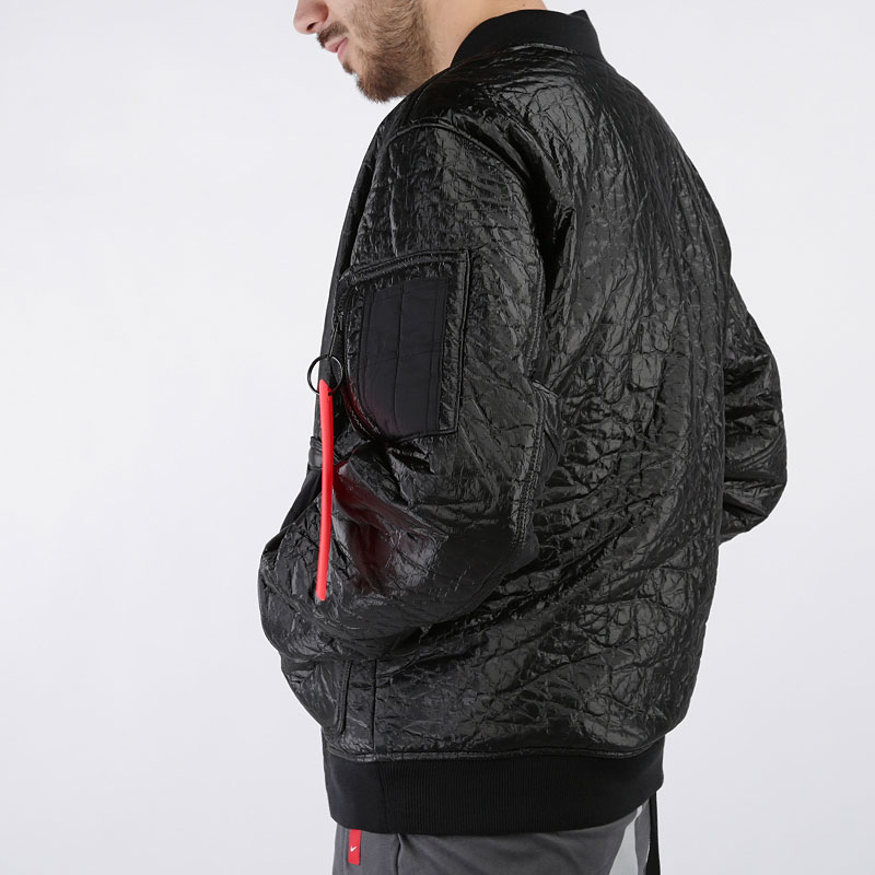 мужская черная куртка Jordan 23 Engineered MA-1 CD5712-010 - цена, описание, фото 8
